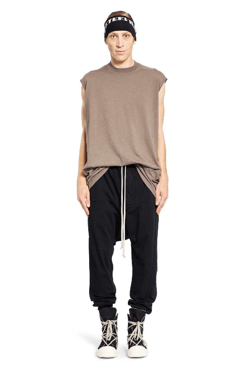 Antonioli RICK OWENS DRKSHDW MAN BLACK TROUSERS