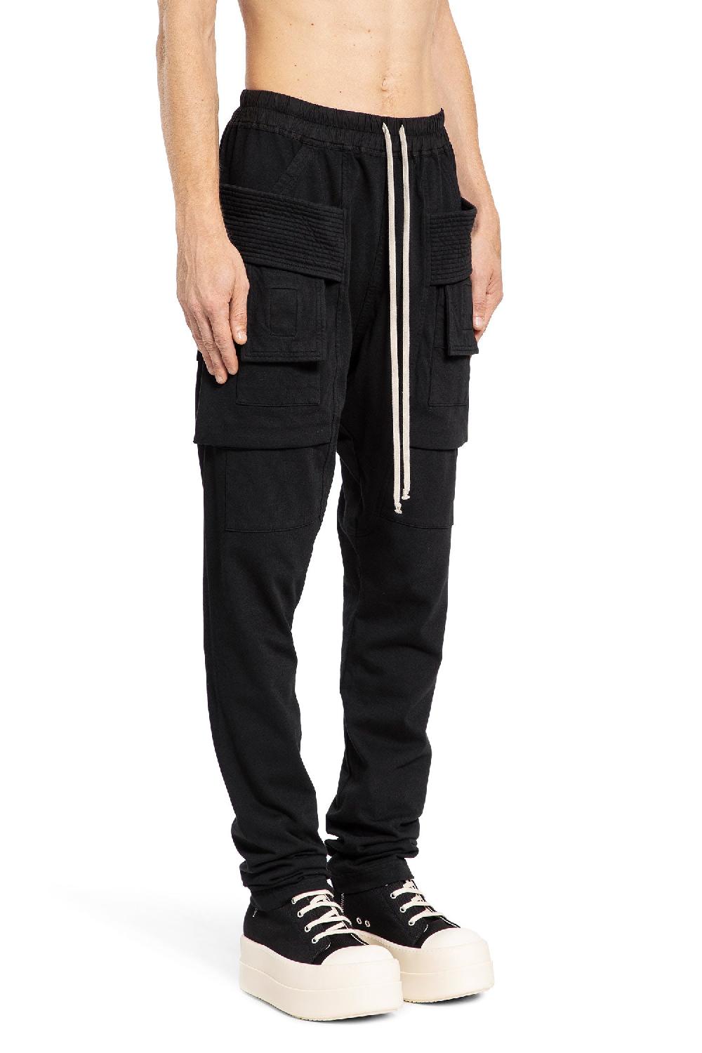 Antonioli RICK OWENS DRKSHDW MAN BLACK TROUSERS
