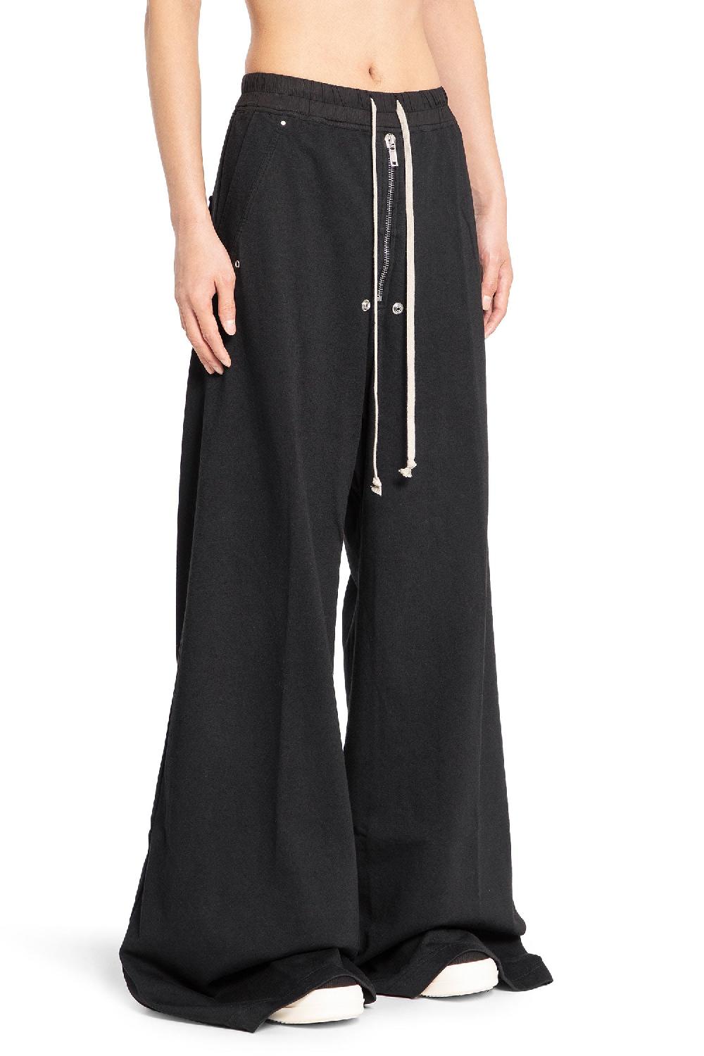 Antonioli RICK OWENS DRKSHDW MAN BLACK TROUSERS