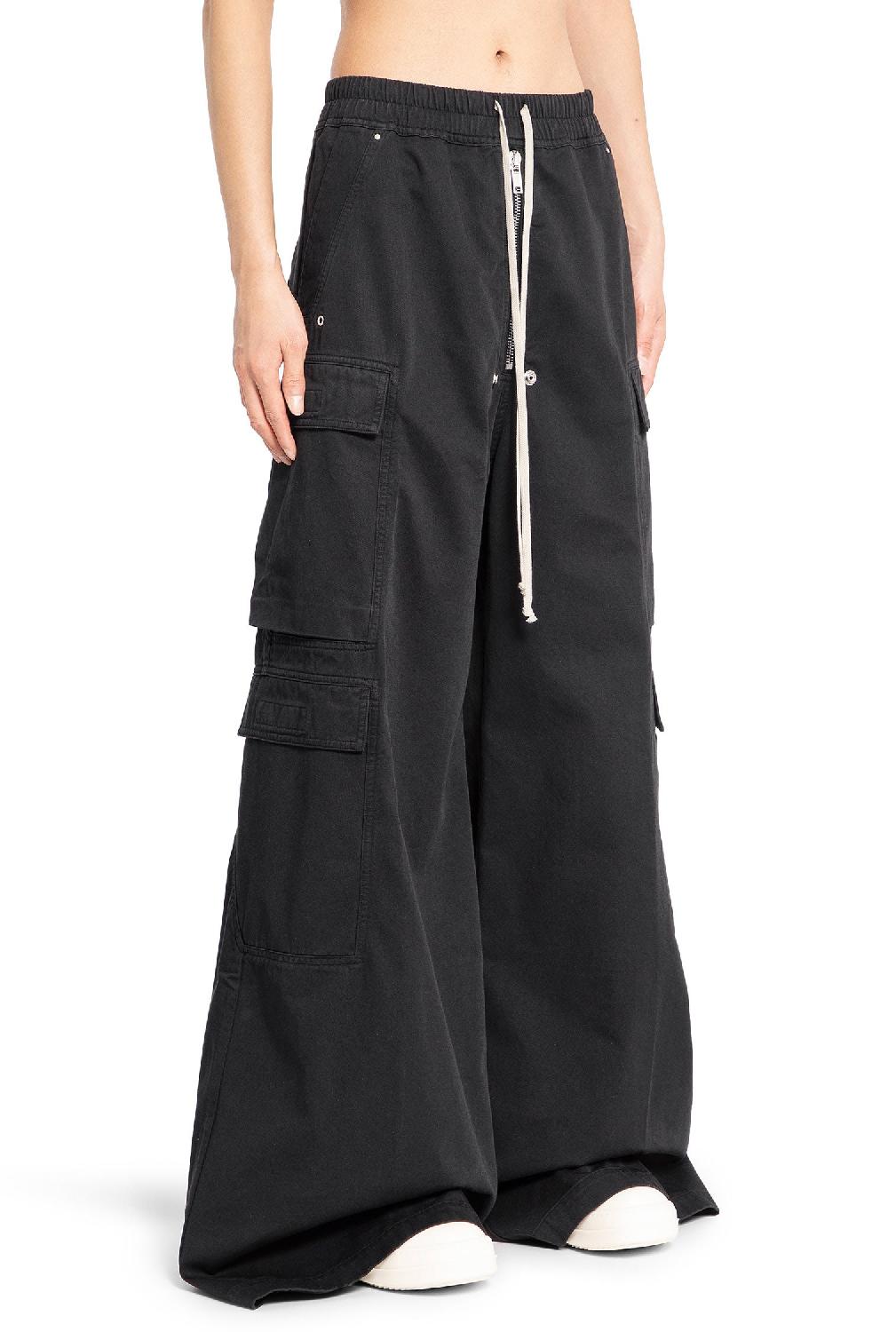 Antonioli RICK OWENS DRKSHDW MAN BLACK TROUSERS