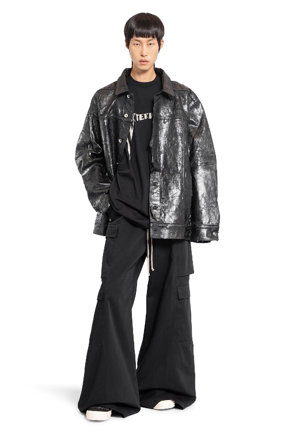Antonioli RICK OWENS DRKSHDW MAN BLACK TROUSERS