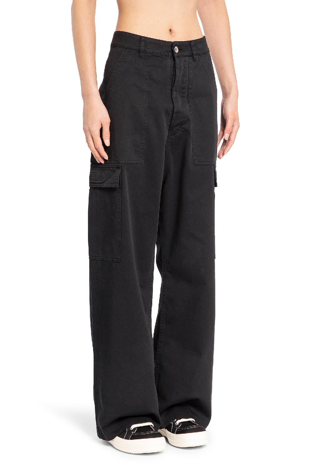 Antonioli RICK OWENS DRKSHDW MAN BLACK TROUSERS