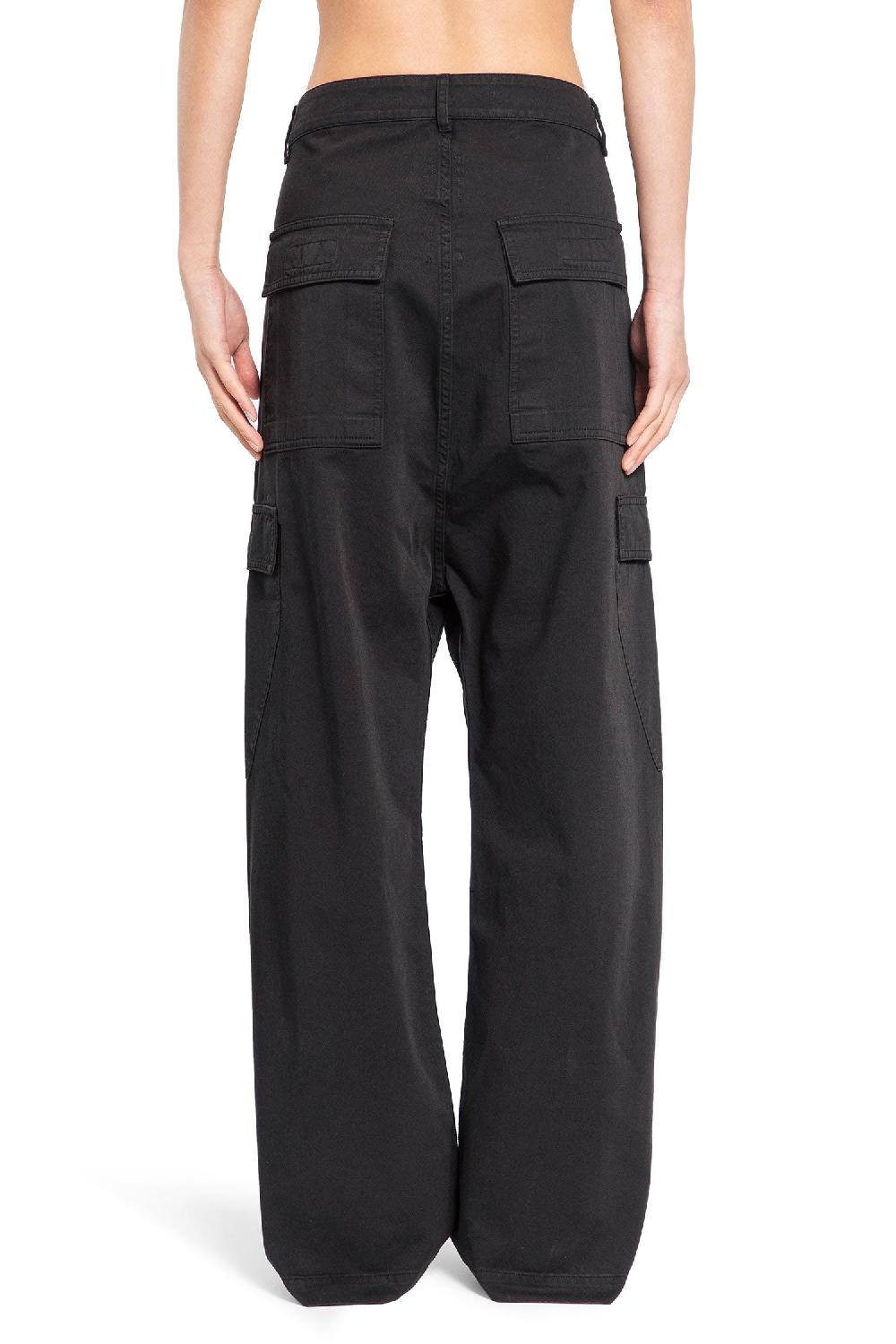 Antonioli RICK OWENS DRKSHDW MAN BLACK TROUSERS