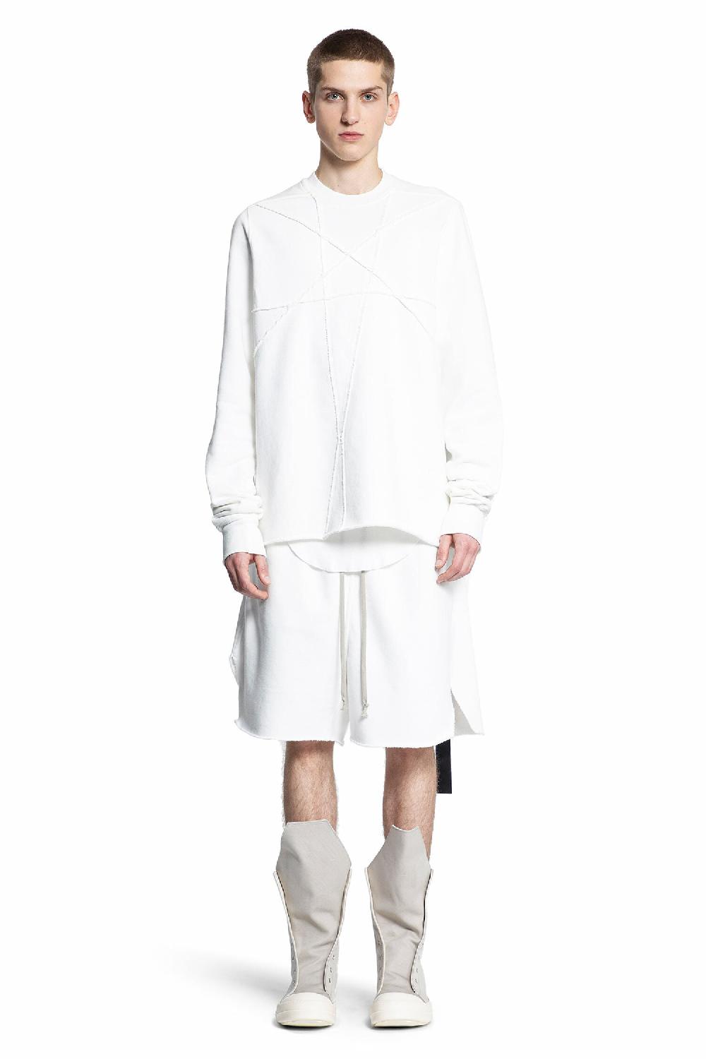 Antonioli RICK OWENS DRKSHDW MAN WHITE SWEATSHIRTS