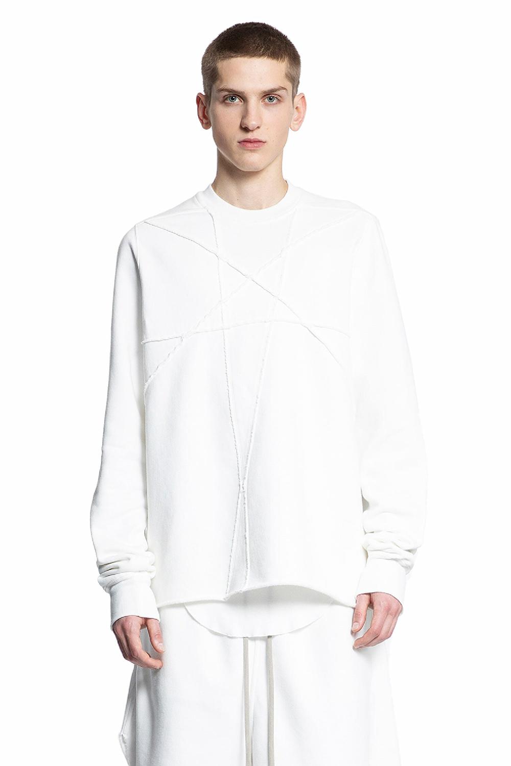 Antonioli RICK OWENS DRKSHDW MAN WHITE SWEATSHIRTS