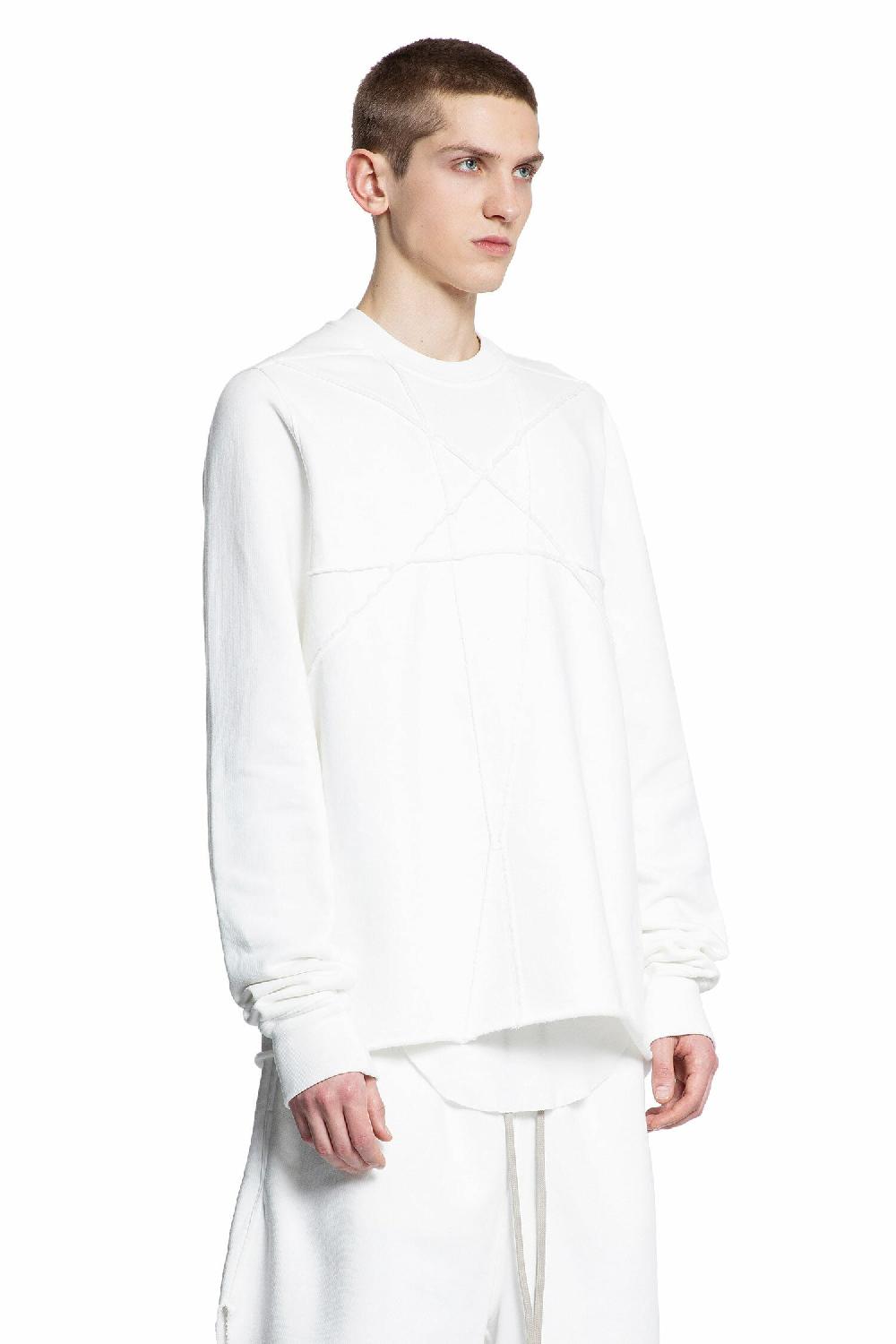 Antonioli RICK OWENS DRKSHDW MAN WHITE SWEATSHIRTS