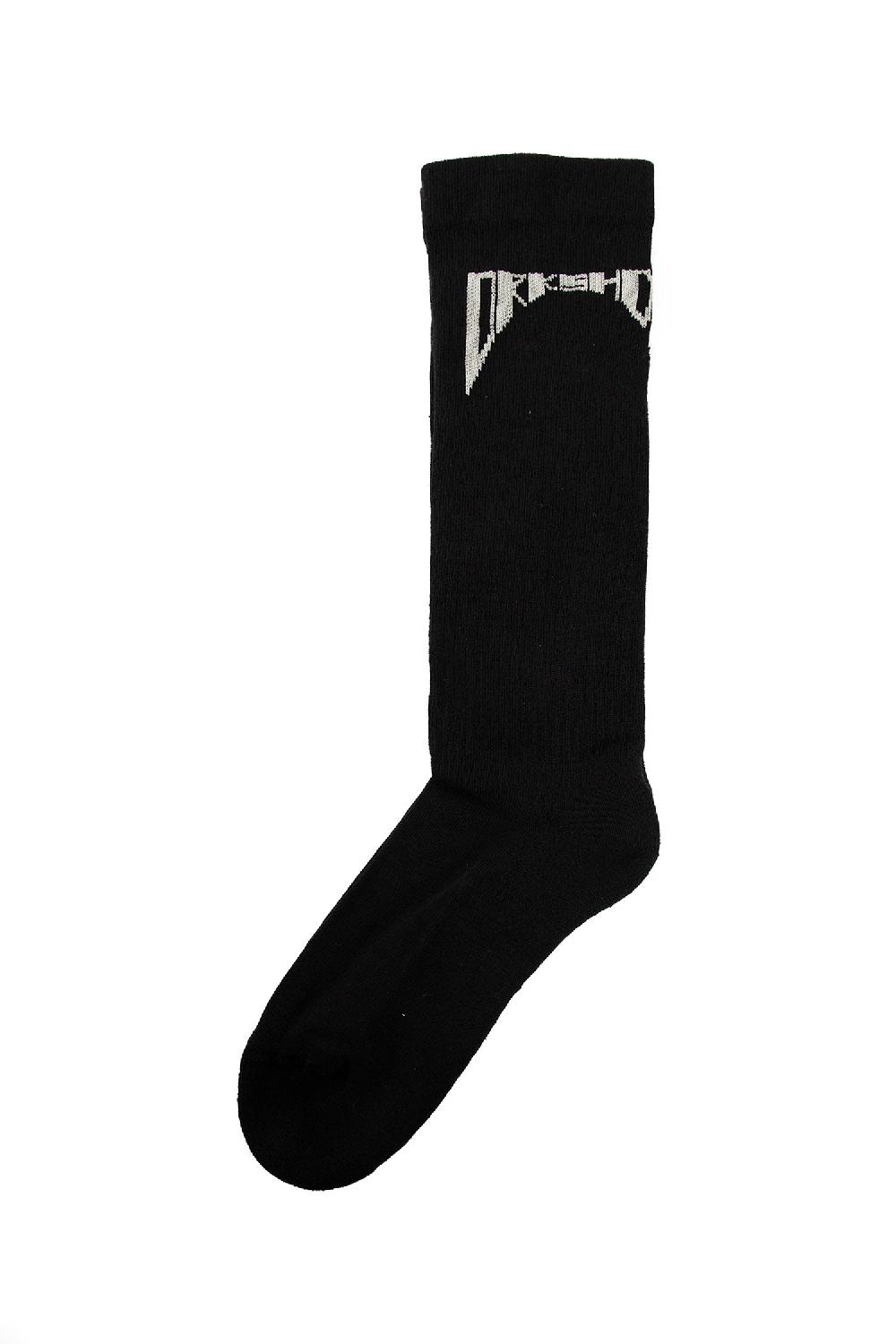 Antonioli RICK OWENS DRKSHDW UNISEX BLACK SOCKS
