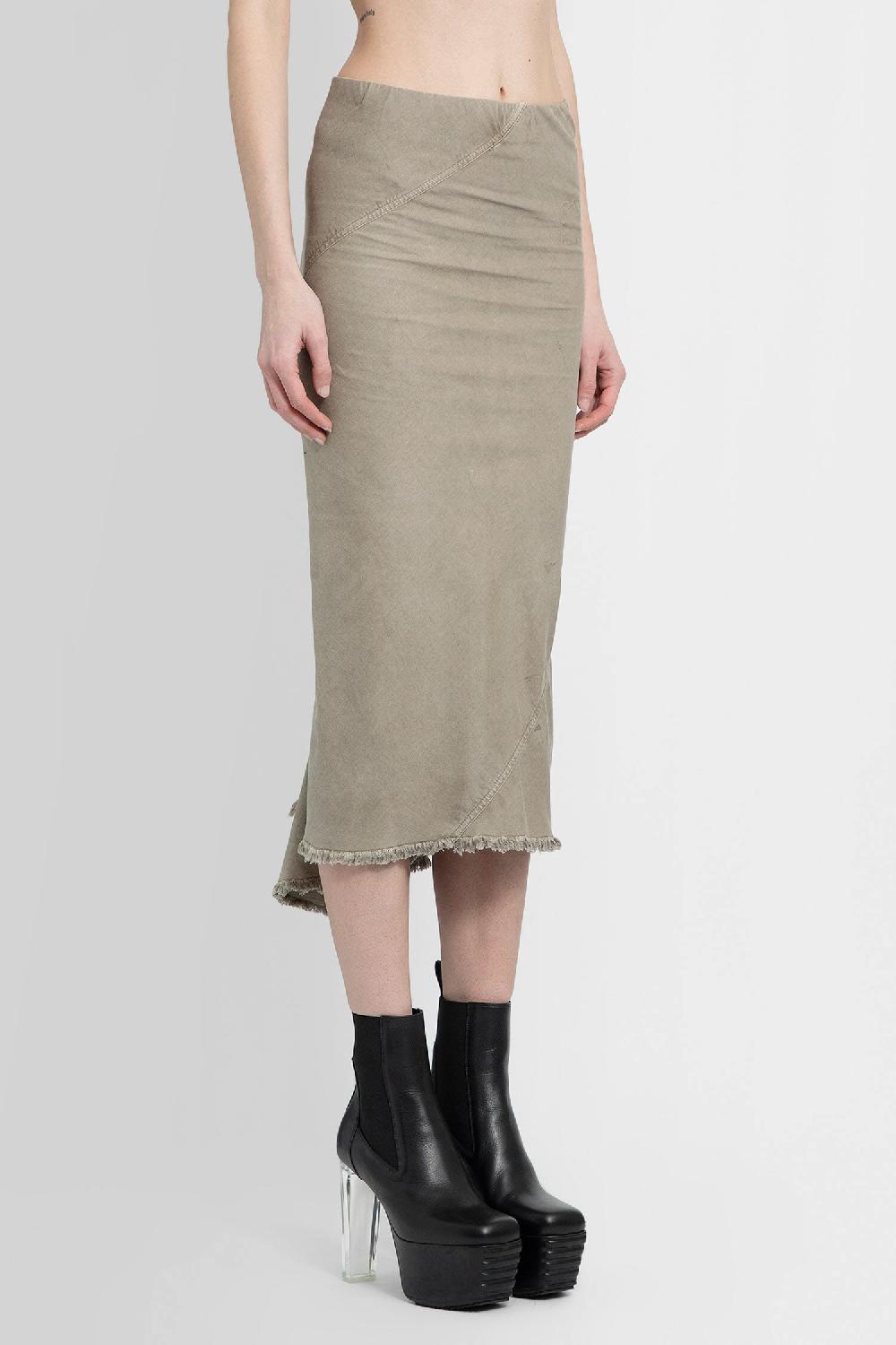 Antonioli RICK OWENS DRKSHDW WOMAN BEIGE SKIRTS