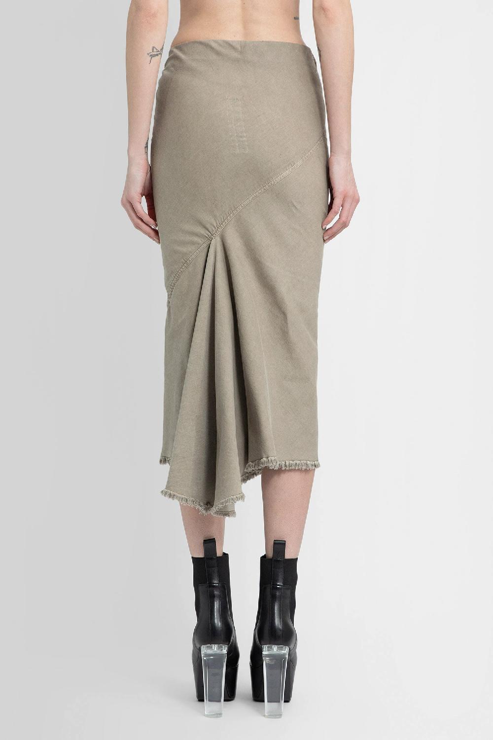 Antonioli RICK OWENS DRKSHDW WOMAN BEIGE SKIRTS