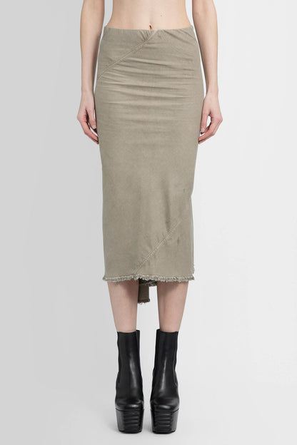 Antonioli RICK OWENS DRKSHDW WOMAN BEIGE SKIRTS