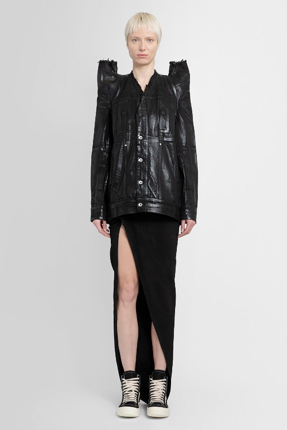 Antonioli RICK OWENS DRKSHDW WOMAN BLACK JACKETS