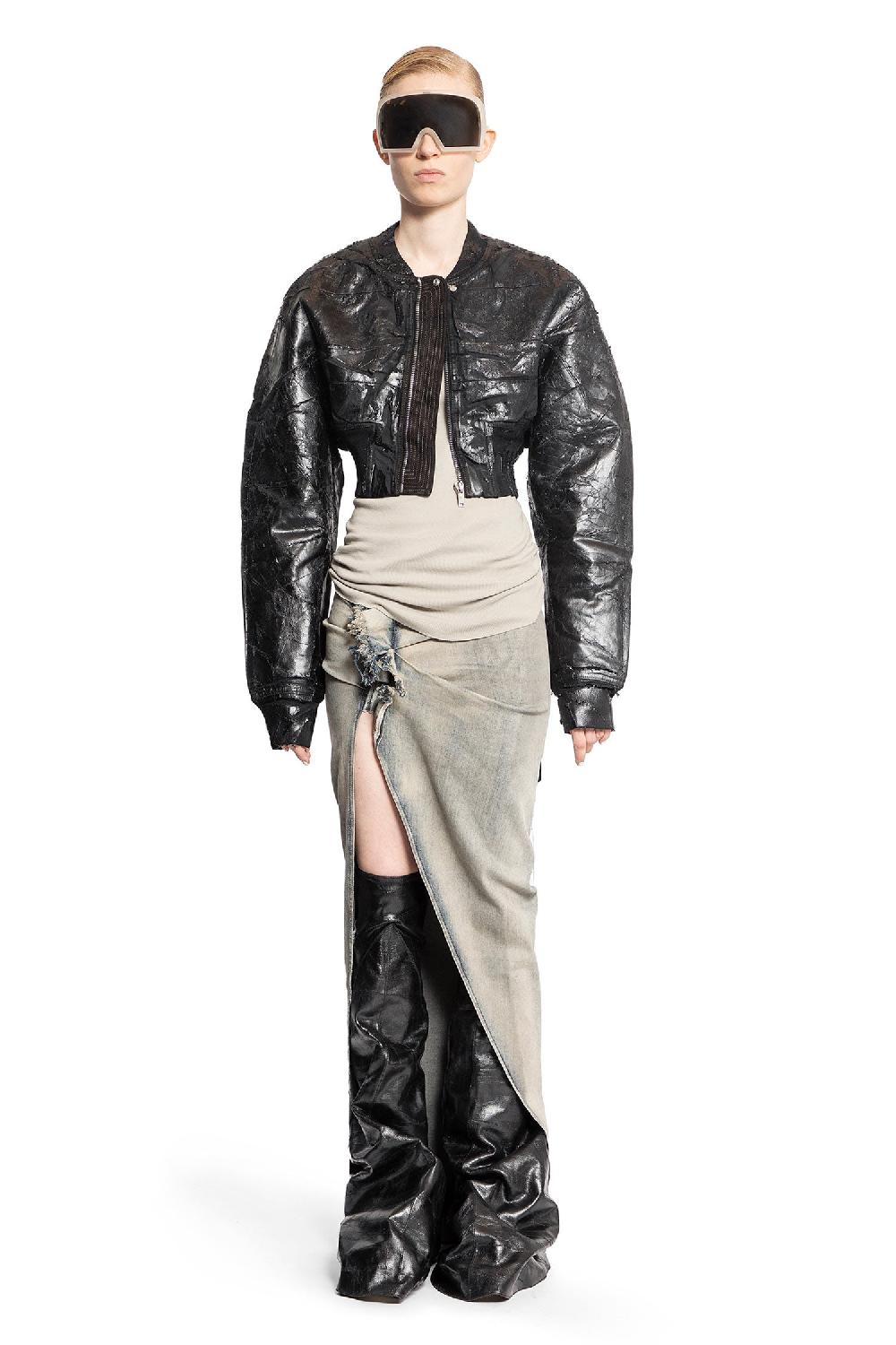 Antonioli RICK OWENS DRKSHDW WOMAN BLACK JACKETS