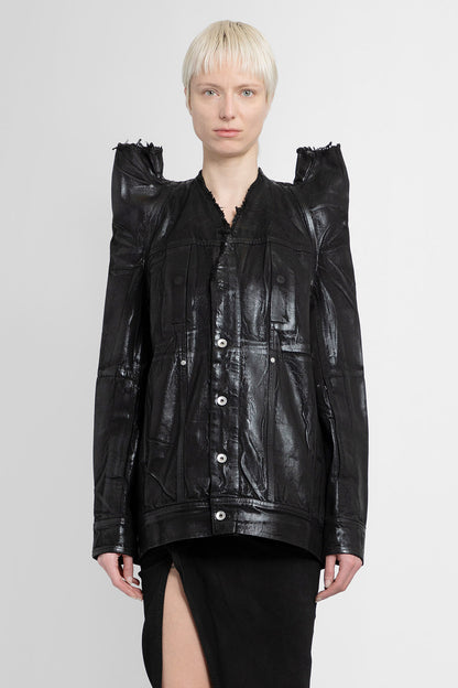 Antonioli RICK OWENS DRKSHDW WOMAN BLACK JACKETS