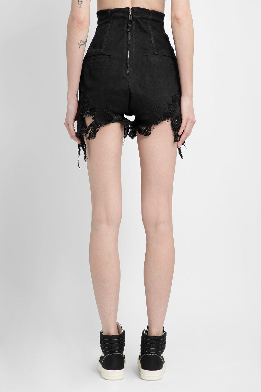 Antonioli RICK OWENS DRKSHDW WOMAN BLACK SHORTS