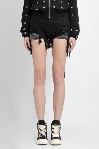 Antonioli RICK OWENS DRKSHDW WOMAN BLACK SHORTS