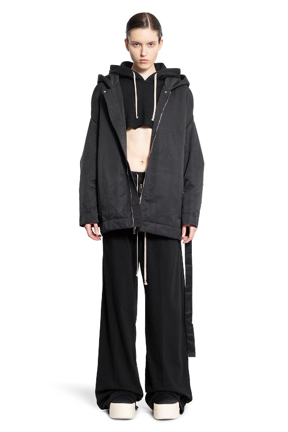 Antonioli RICK OWENS DRKSHDW WOMAN BLACK TROUSERS