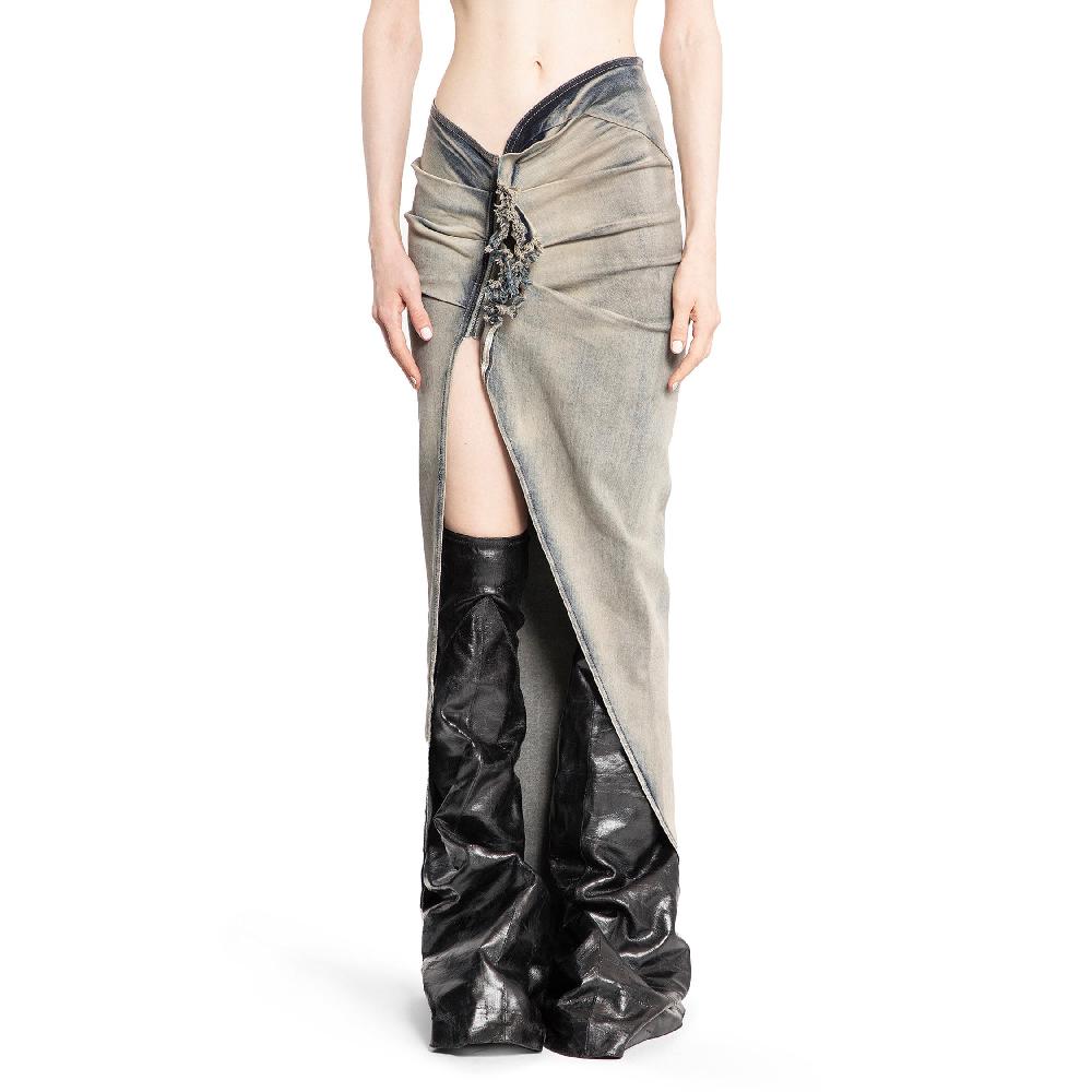 Antonioli RICK OWENS DRKSHDW WOMAN BLUE SKIRTS