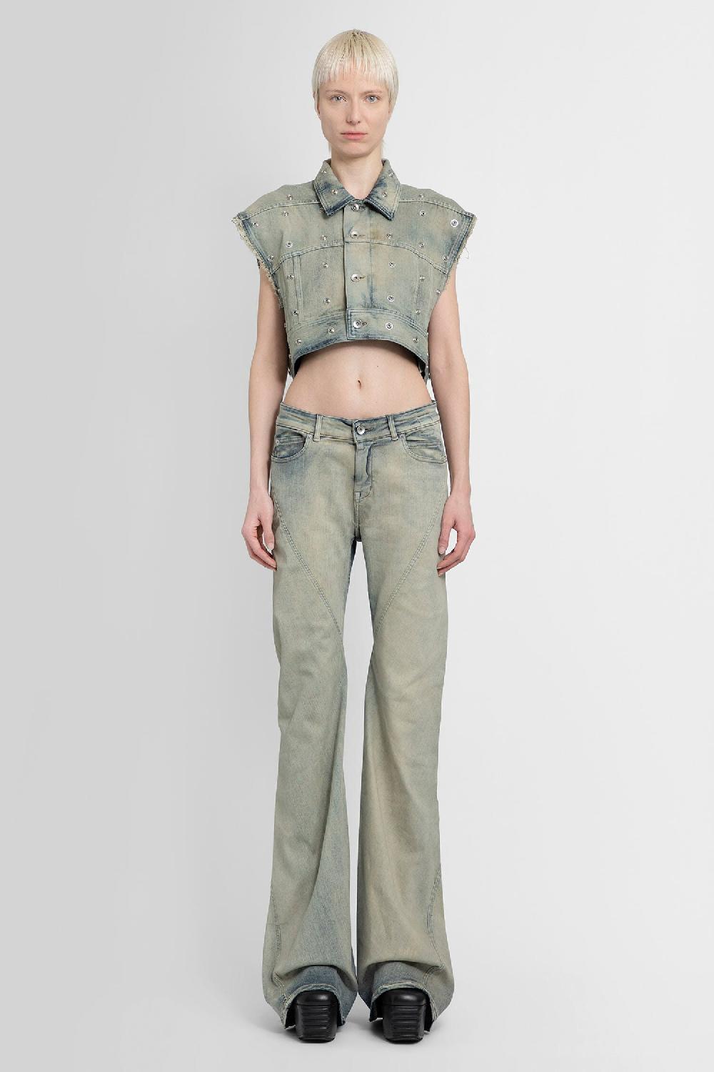 Antonioli RICK OWENS DRKSHDW WOMAN BLUE VESTS