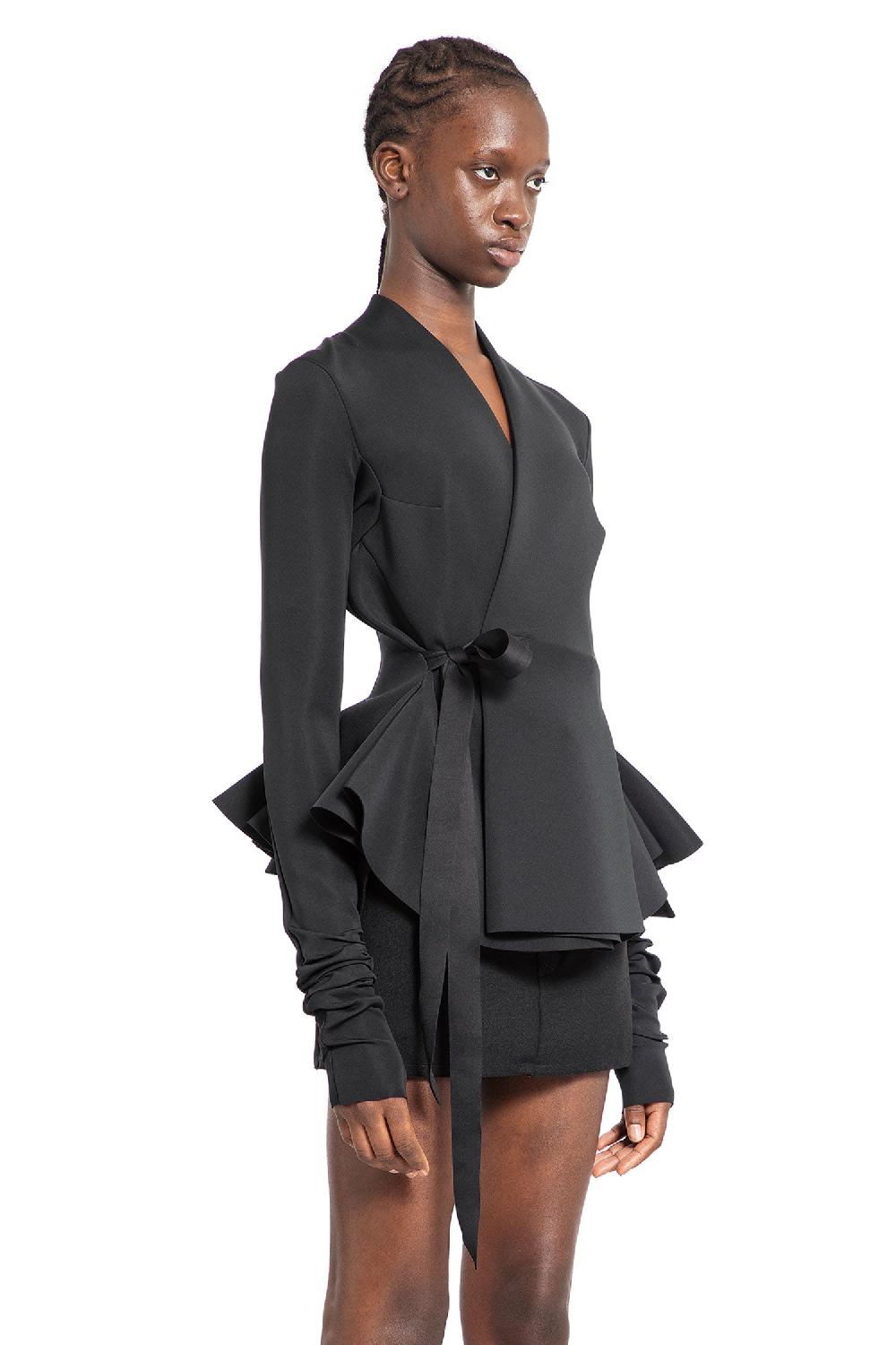 Antonioli RICK OWENS LILIES WOMAN BLACK BLAZERS