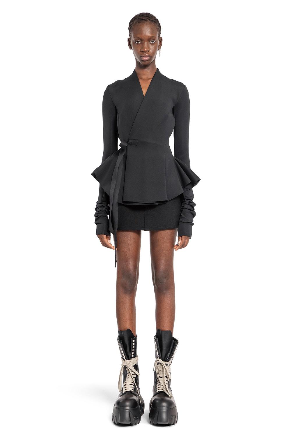 Antonioli RICK OWENS LILIES WOMAN BLACK BLAZERS