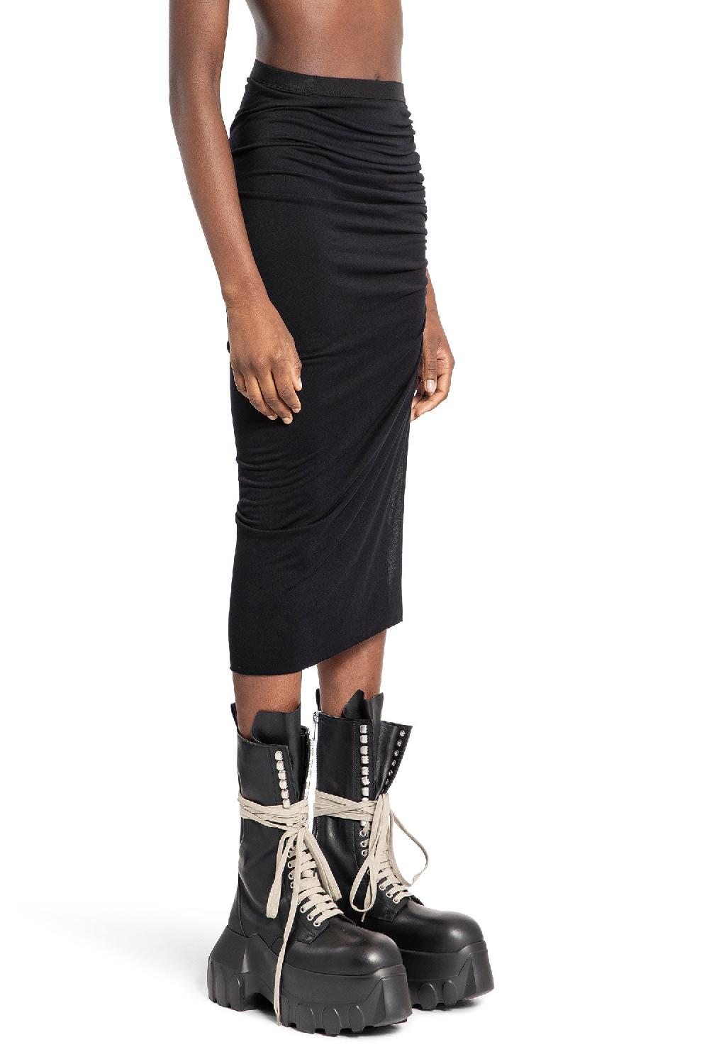 Antonioli RICK OWENS LILIES WOMAN BLACK SKIRTS