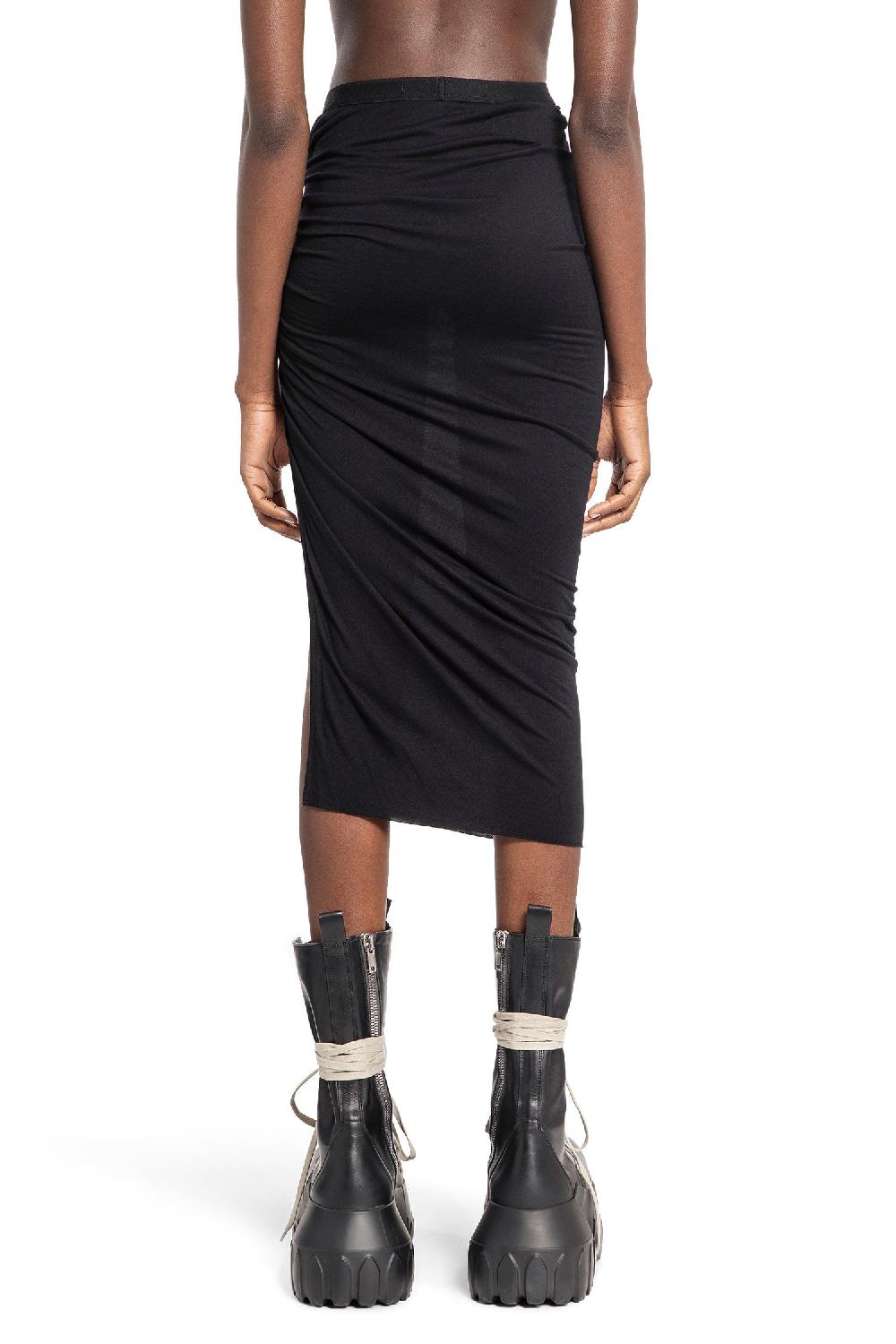 Antonioli RICK OWENS LILIES WOMAN BLACK SKIRTS