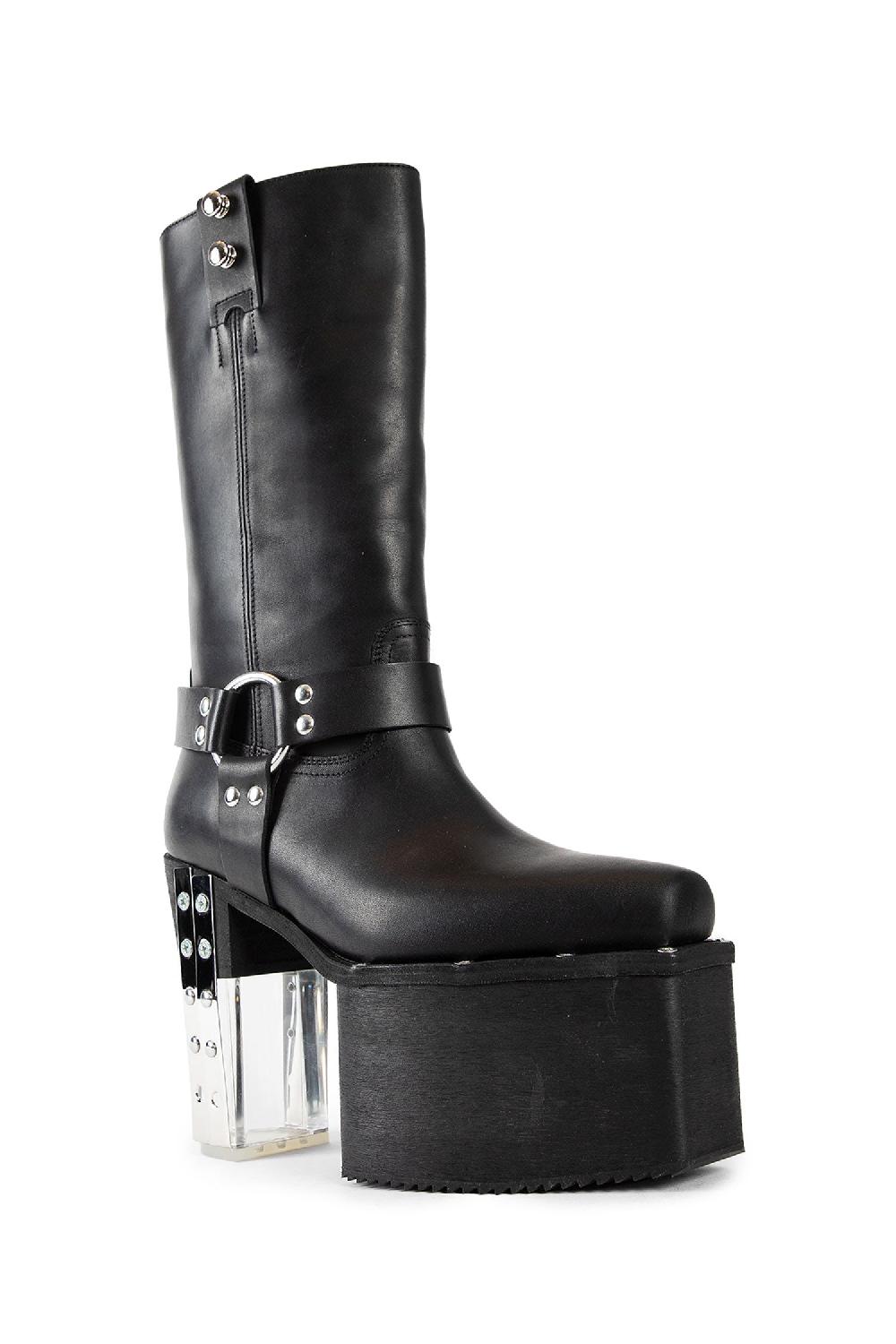 Antonioli RICK OWENS MAN BLACK BOOTS