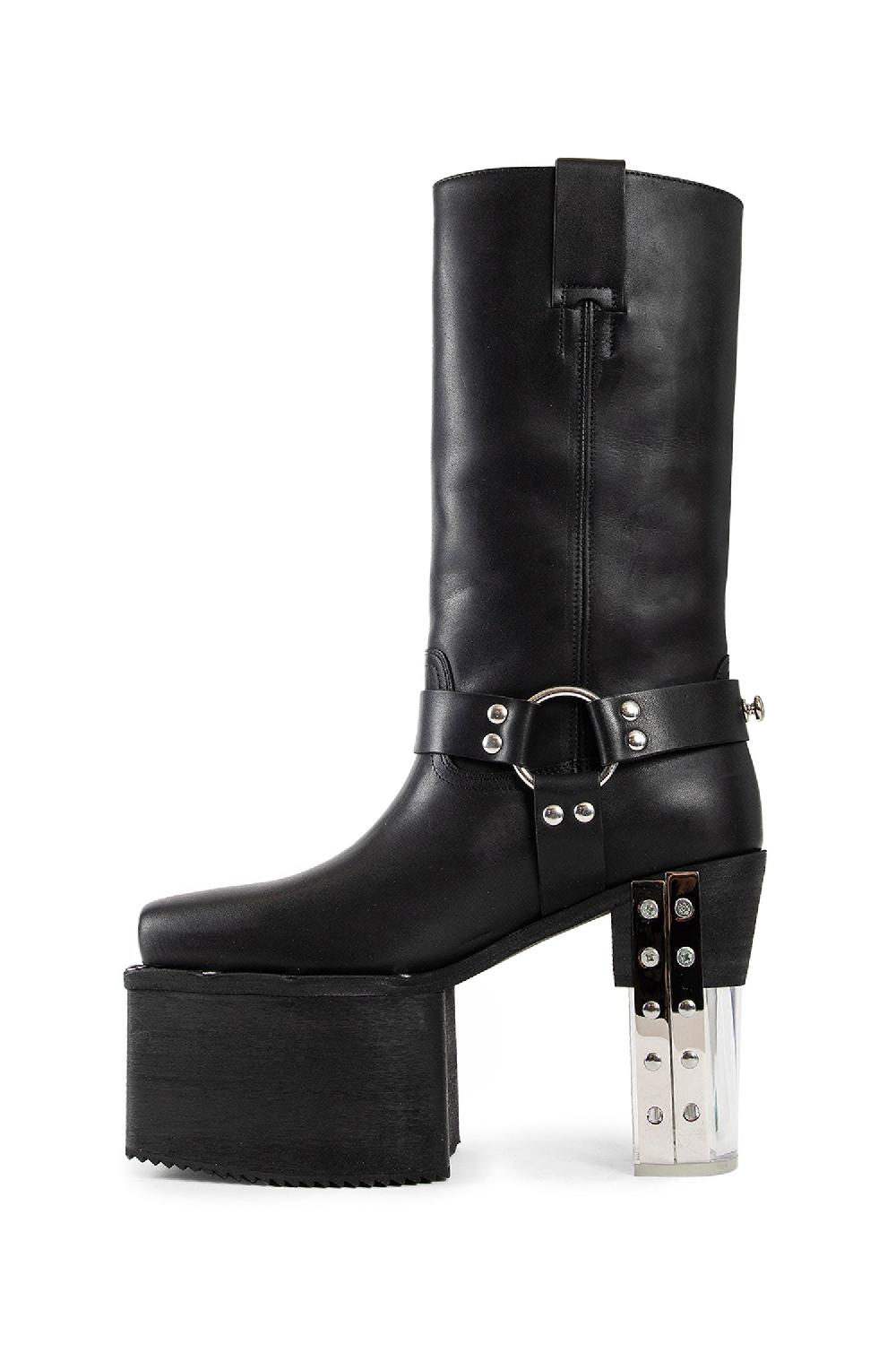 Antonioli RICK OWENS MAN BLACK BOOTS