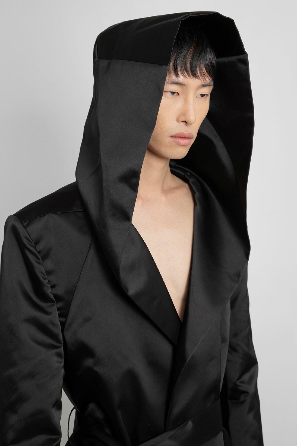 Antonioli RICK OWENS MAN BLACK COATS