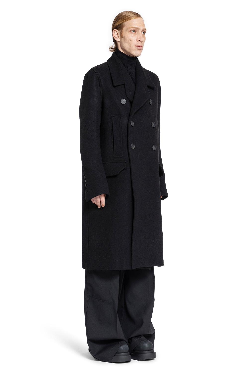Antonioli RICK OWENS MAN BLACK COATS