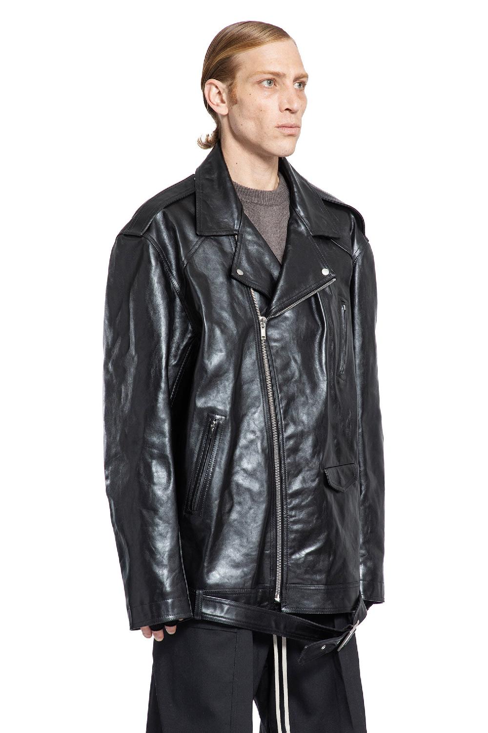 Antonioli RICK OWENS MAN BLACK JACKETS