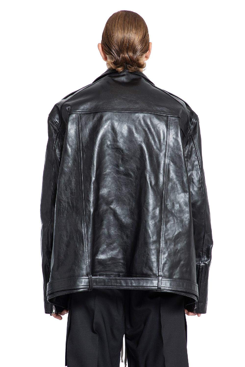 Antonioli RICK OWENS MAN BLACK JACKETS