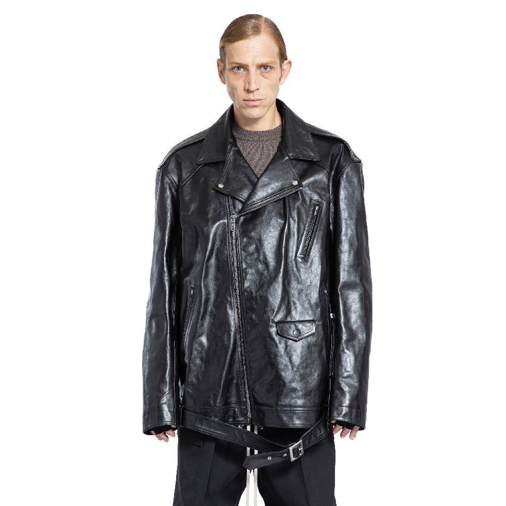 Antonioli RICK OWENS MAN BLACK JACKETS