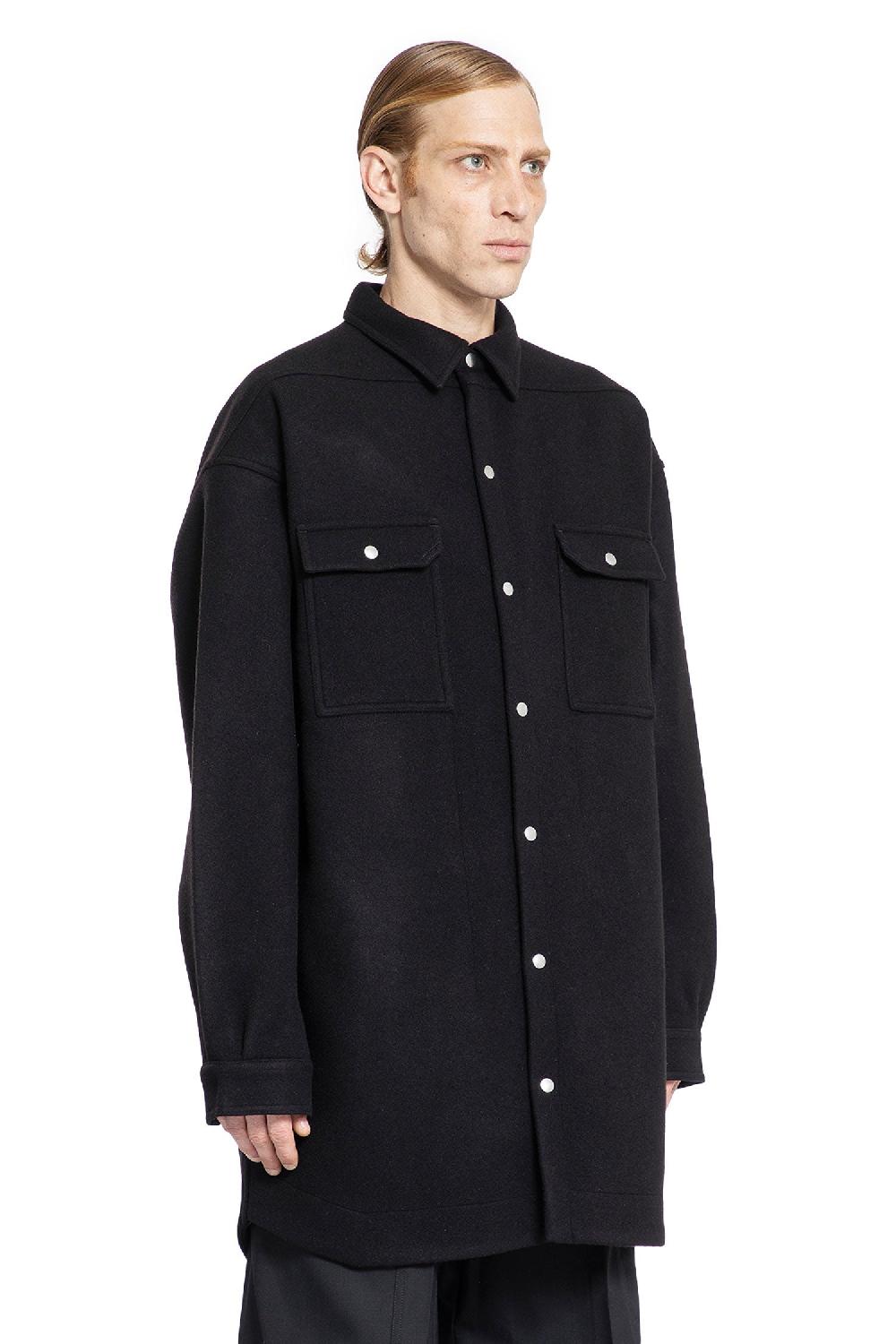 Antonioli RICK OWENS MAN BLACK JACKETS