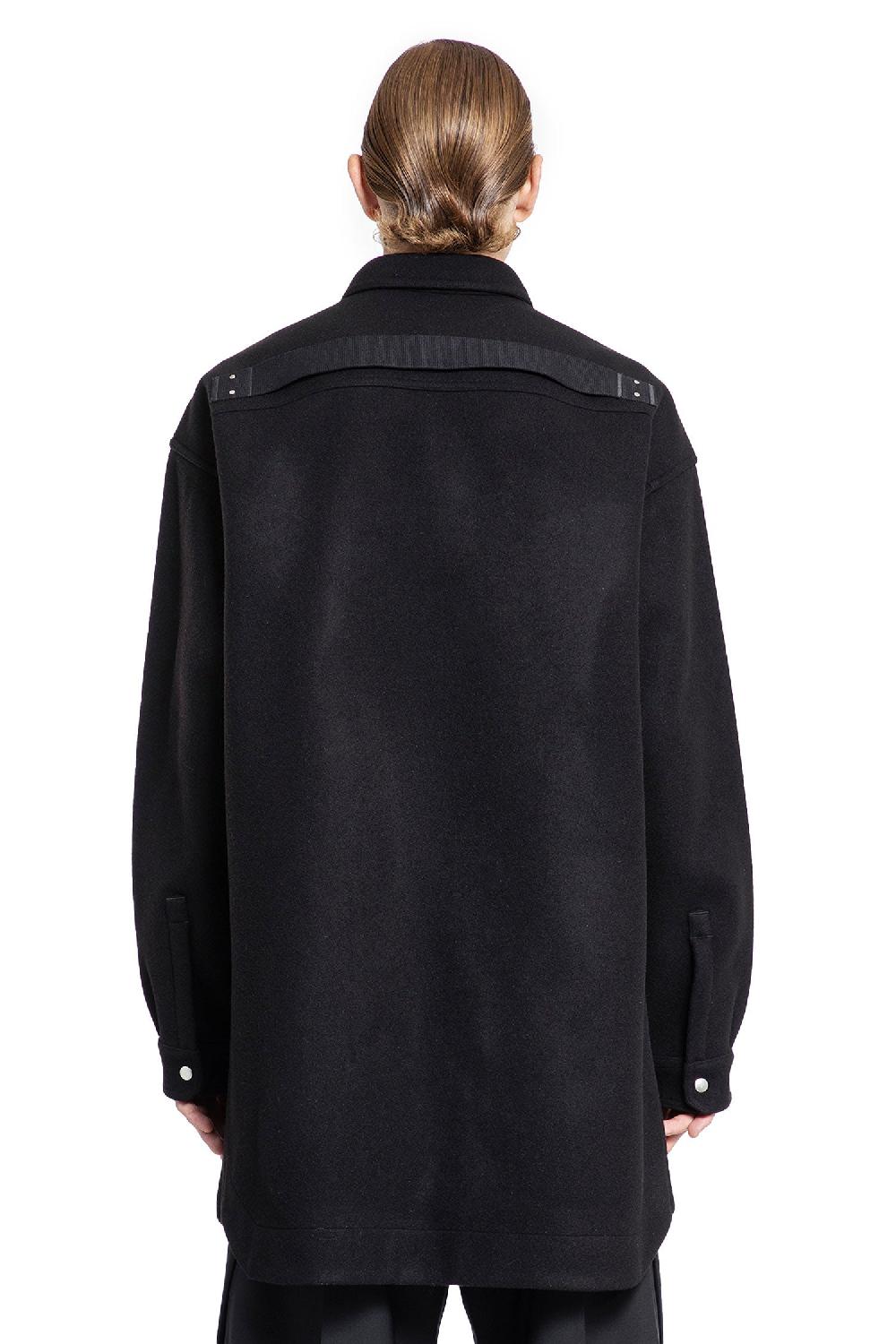 Antonioli RICK OWENS MAN BLACK JACKETS