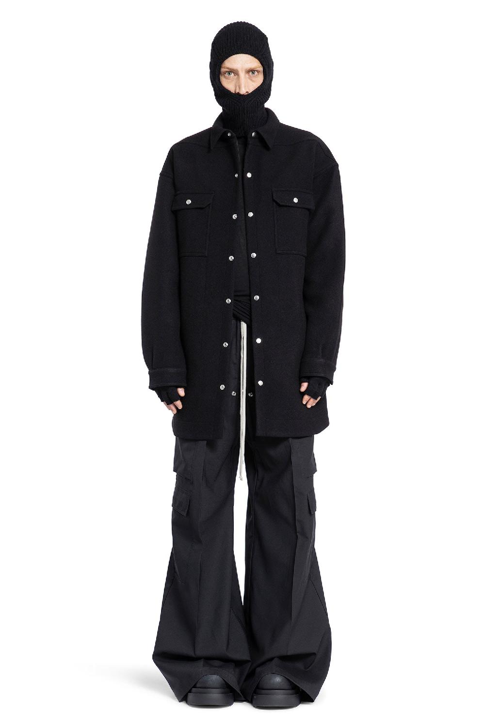 Antonioli RICK OWENS MAN BLACK JACKETS