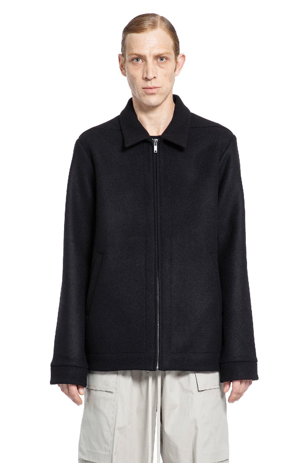 Antonioli RICK OWENS MAN BLACK JACKETS