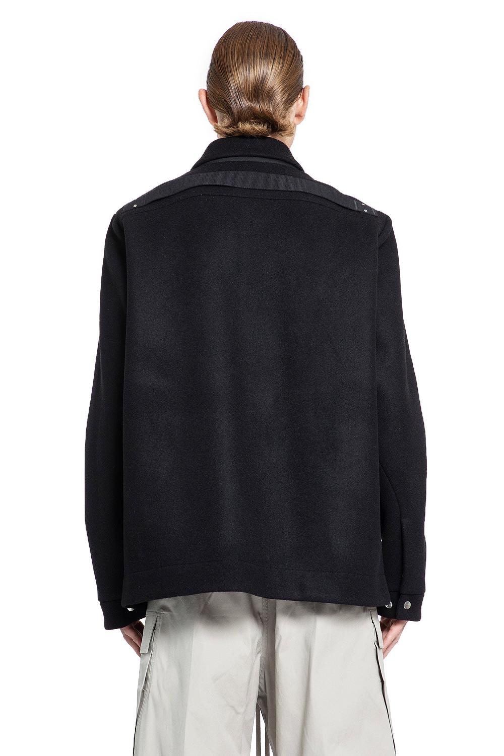 Antonioli RICK OWENS MAN BLACK JACKETS