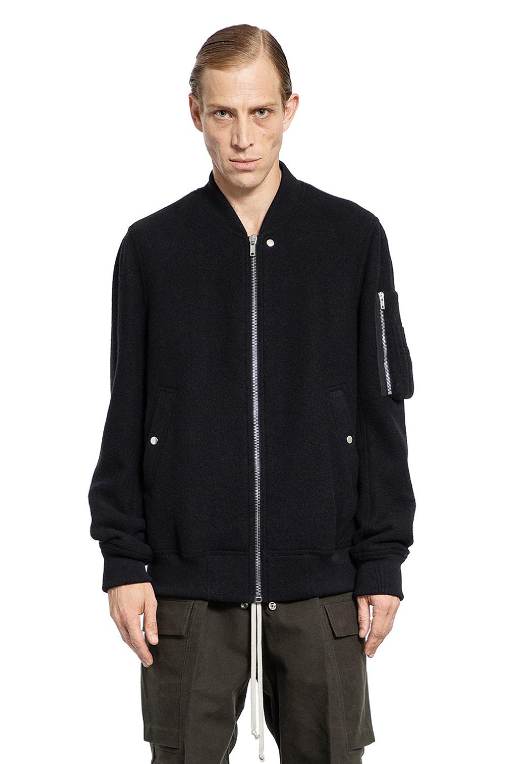 Antonioli RICK OWENS MAN BLACK JACKETS