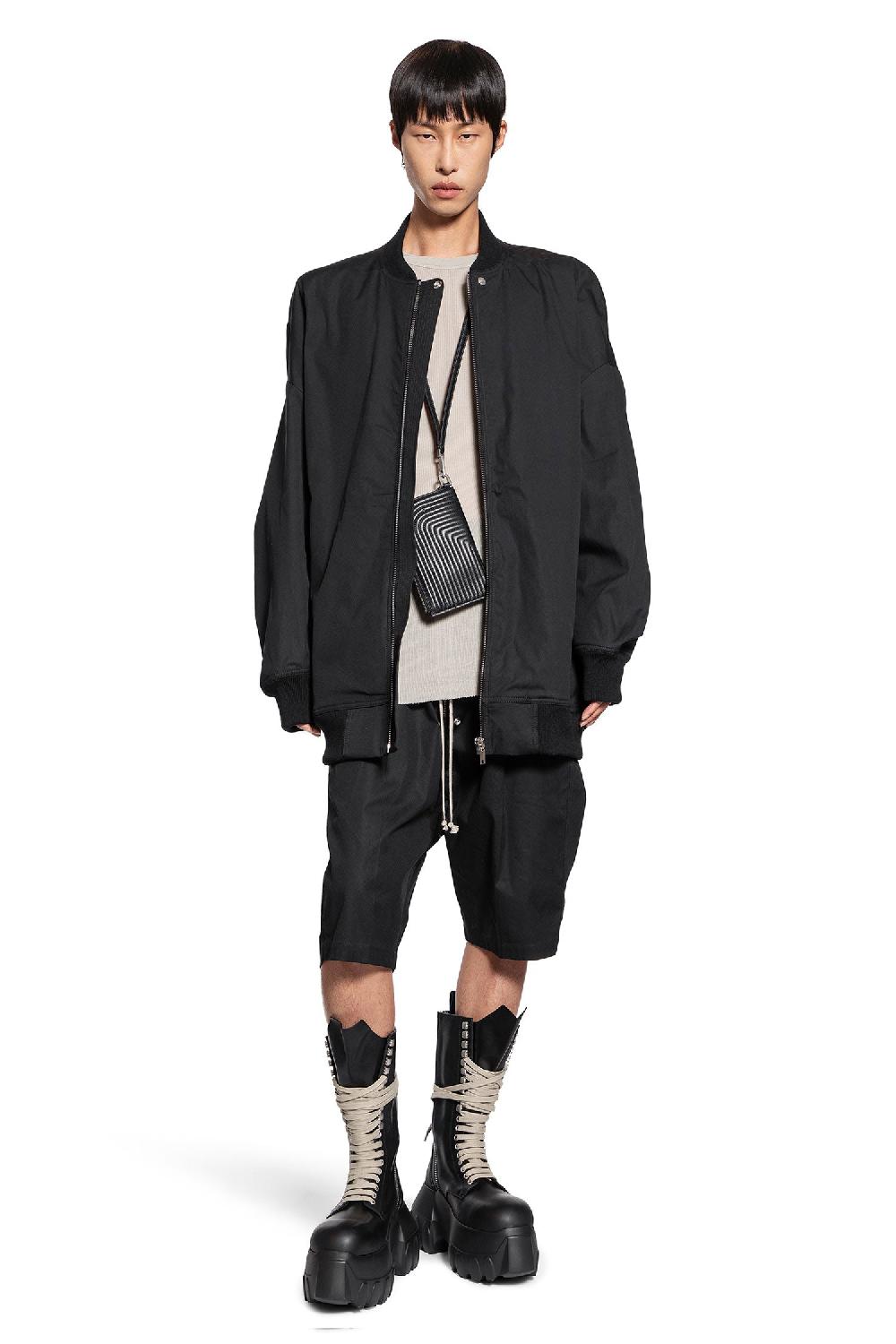 Antonioli RICK OWENS MAN BLACK JACKETS