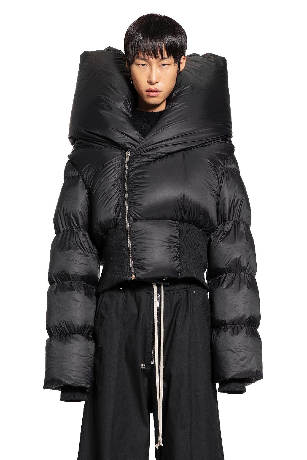 Antonioli RICK OWENS MAN BLACK JACKETS