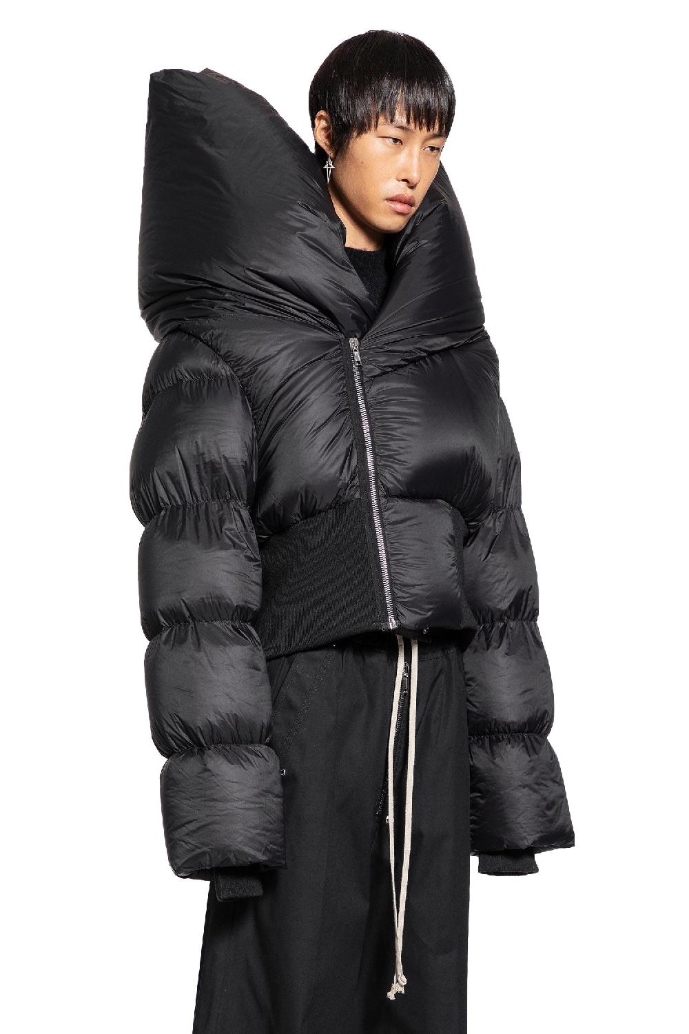 Antonioli RICK OWENS MAN BLACK JACKETS