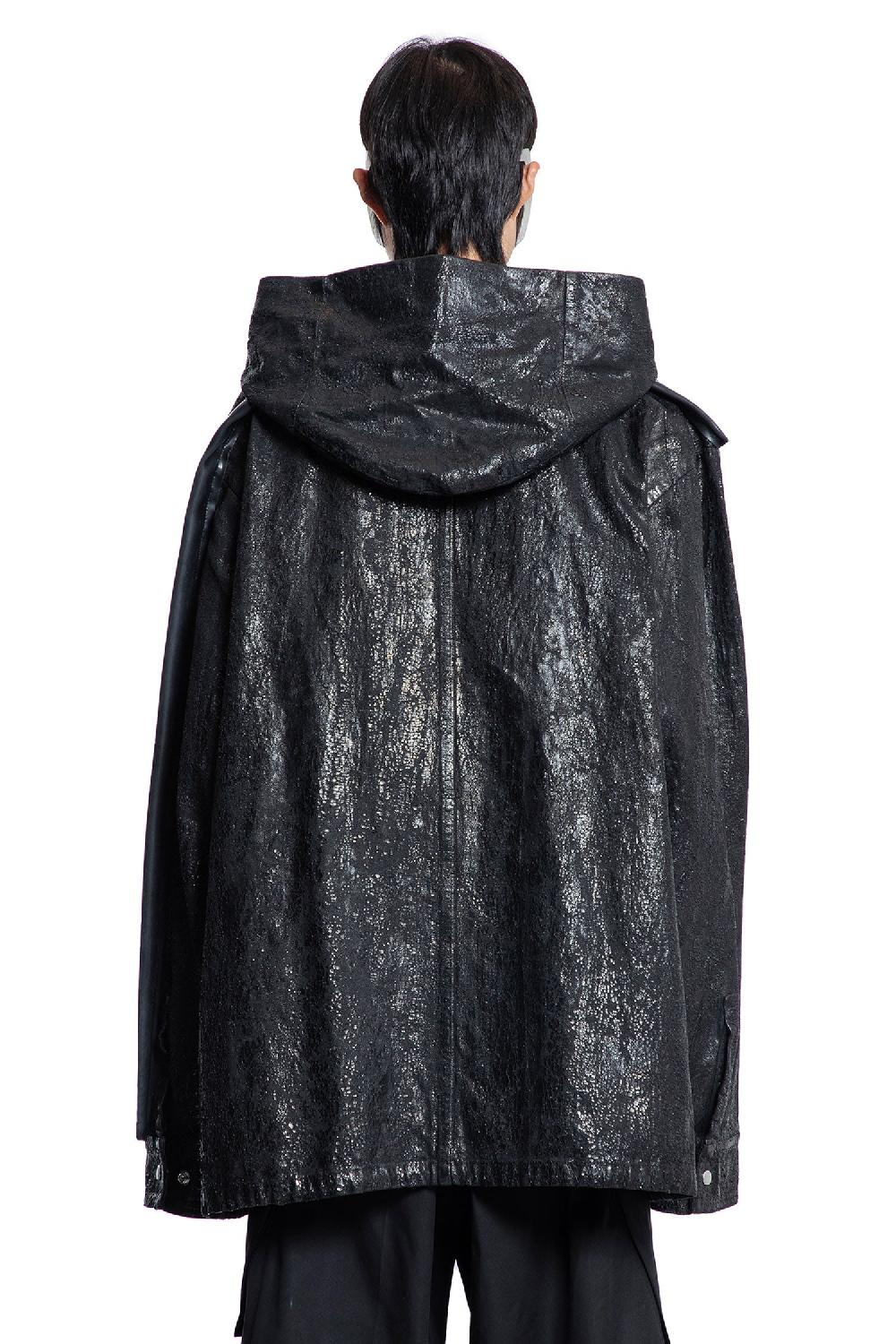 Antonioli RICK OWENS MAN BLACK JACKETS