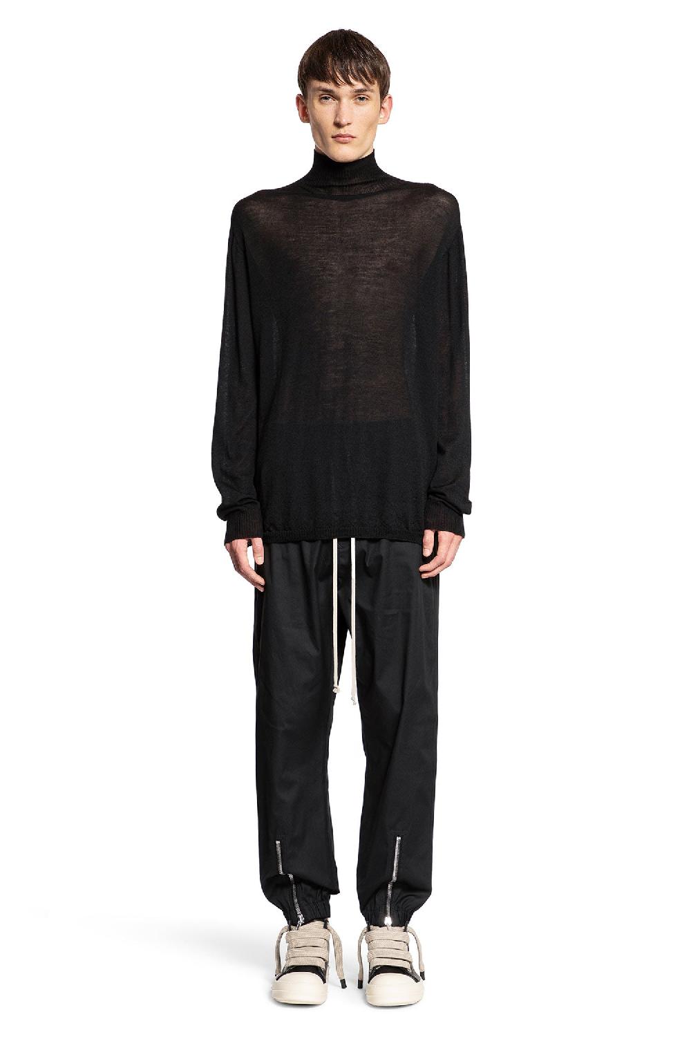 Antonioli RICK OWENS MAN BLACK KNITWEAR
