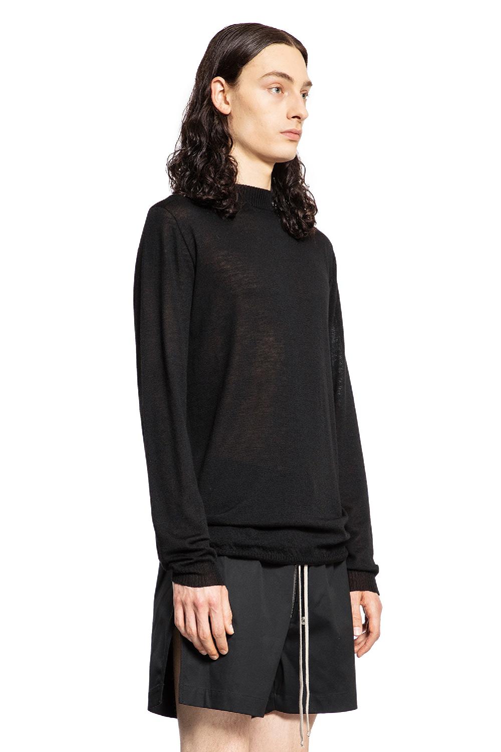 Antonioli RICK OWENS MAN BLACK KNITWEAR