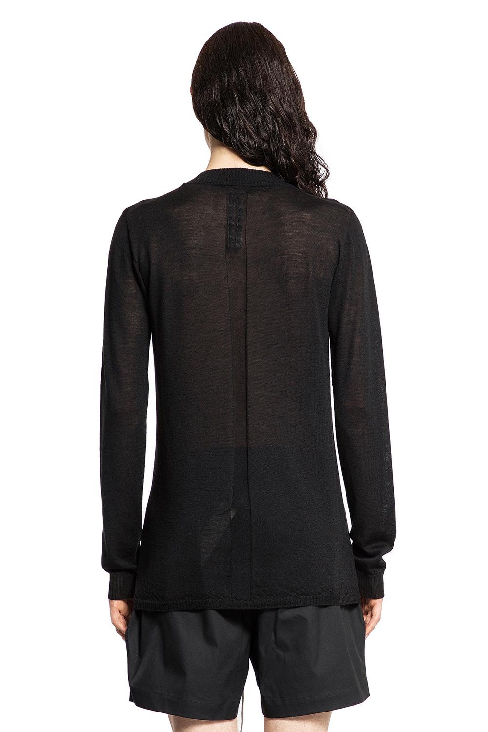Antonioli RICK OWENS MAN BLACK KNITWEAR