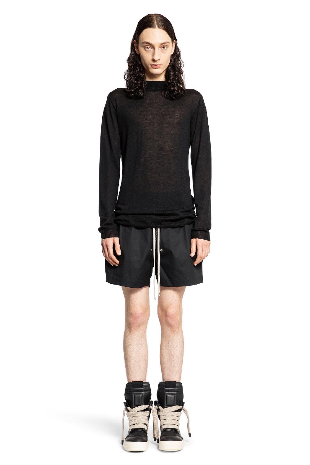 Antonioli RICK OWENS MAN BLACK KNITWEAR