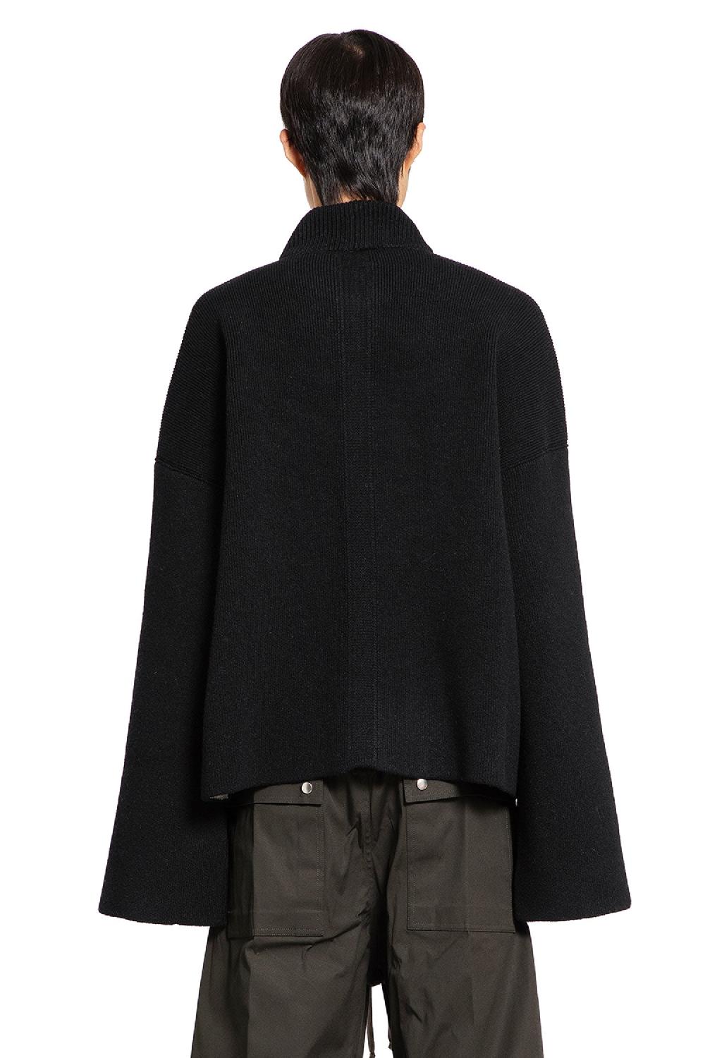 Antonioli RICK OWENS MAN BLACK KNITWEAR