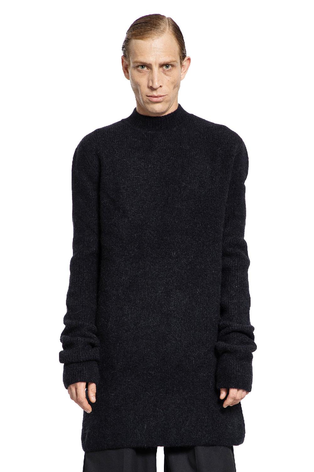 Antonioli RICK OWENS MAN BLACK KNITWEAR