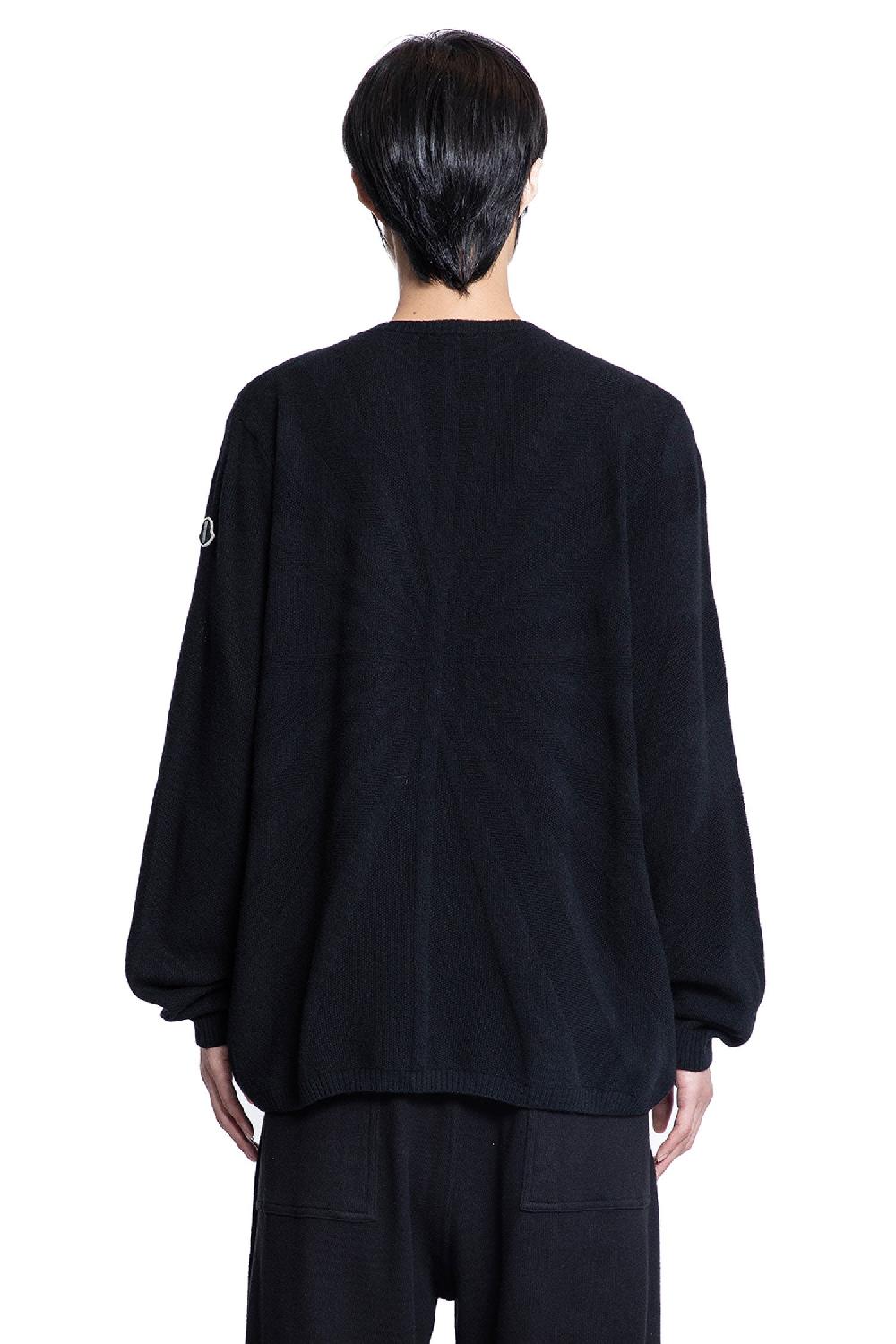 Antonioli RICK OWENS MAN BLACK KNITWEAR